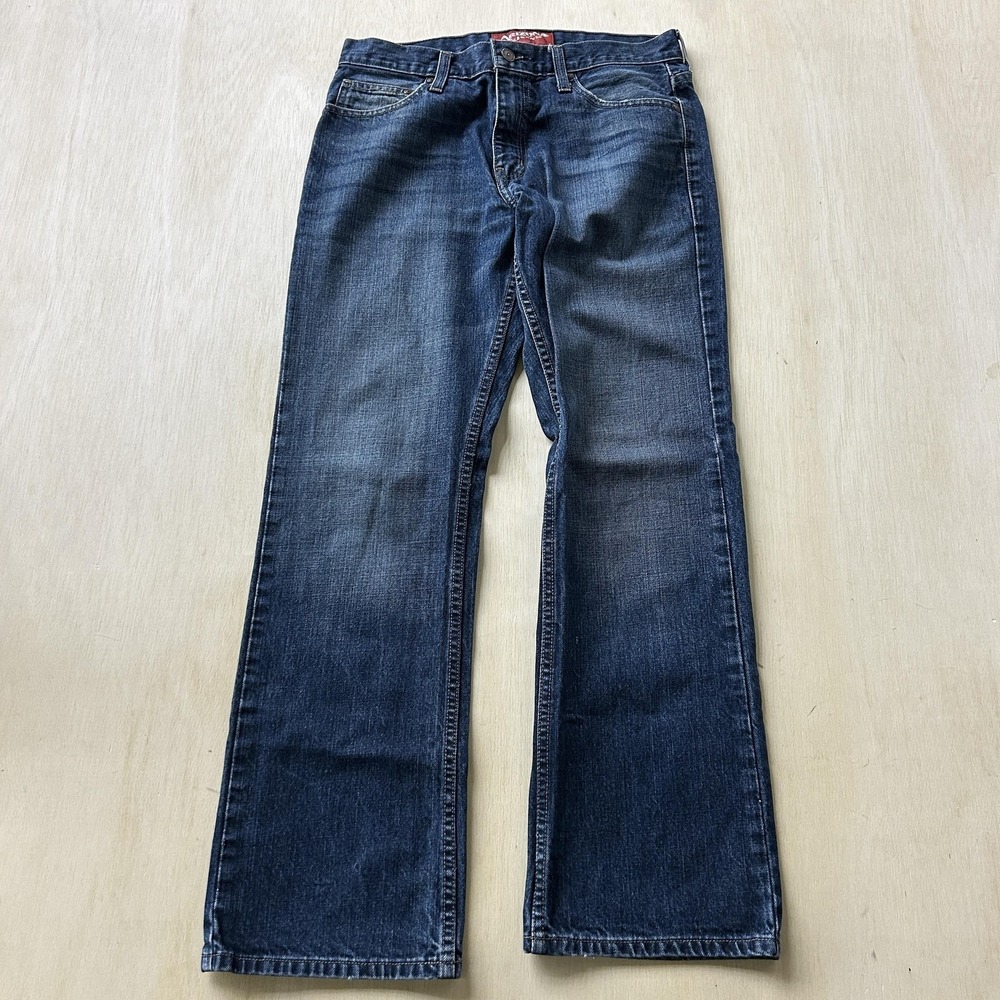 Vtg Arizona Jean Co Original Boot Cut Jeans Mens 30x30 Medium Wash Denim Casual